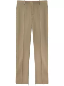 Off-White прямые брюки, нейтральный цвет
