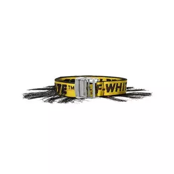 Off-White Ремесленный индустриальный ремень Желтый/Черный