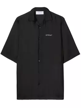 Off-White рубашка Barber Arrow, черный
