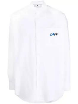 Off-White рубашка Exact Opp, белый