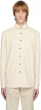 Off-White рубашка на пуговицах ZEGNA