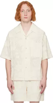 Off-White рубашка с вышивкой LE17SEPTEMBRE