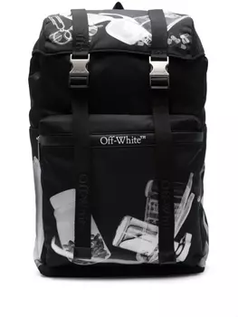Off-White рюкзак с принтом X-Ray, черный