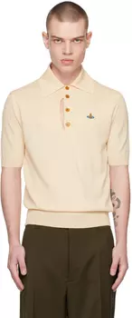 Off-White рваная футболка-поло Vivienne Westwood