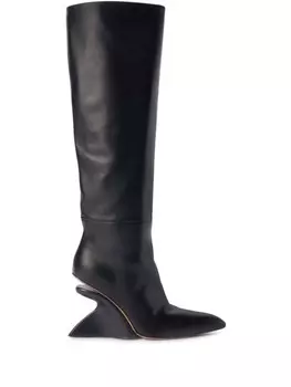 Off-White сапоги Jub, черный