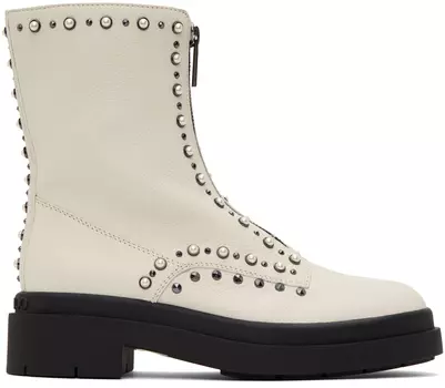 Off-White Сапоги Nola на плоской подошве Jimmy Choo