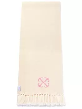 Off-White шарф Arrow, белый