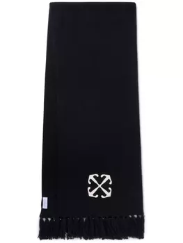 Off-White шарф Arrow, черный