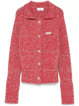 Off-White шерстяной пиджак, красный