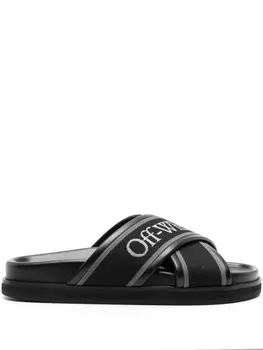 Off-White шлепанцы Cloud, черный