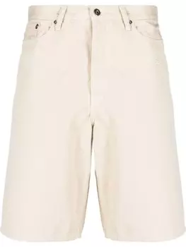 Off-White шорты Wave Off из канваса, нейтральный цвет