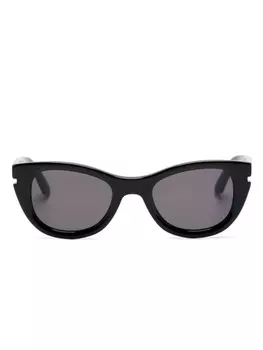 Off-White солнцезащитные очки Boulder в оправе 'кошачий глаз', черный