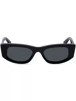 Off-White солнцезащитные очки Matera в прямоугольной оправе, черный