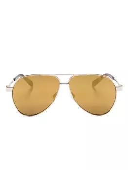 Off-White солнцезащитные очки-пилоты Ruston, золотистый