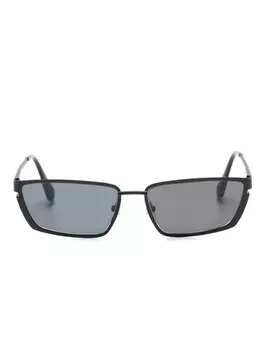 Off-White солнцезащитные очки в прямоугольной оправе, черный