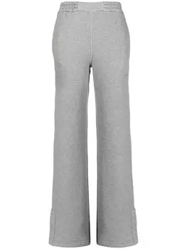 Off-White спортивные брюки с полосками Diag, серый