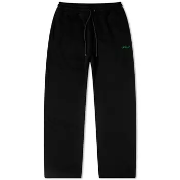 Off-White Спортивные брюки с узором Moon Tab, черный