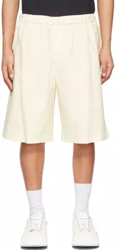 Off-White спортивные шорты Jil Sander