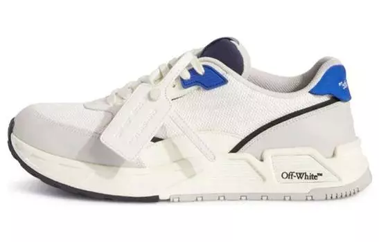 OFF-WHITE Стильная обувь для мужчин, White/Blue