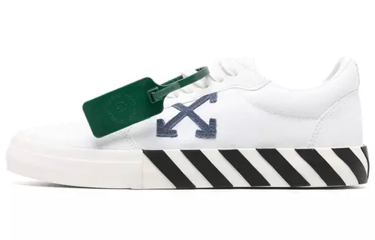 Кроссовки мужские Off-White, темно - синий / белый