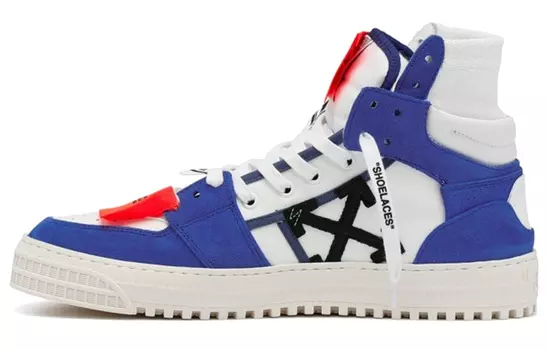Кроссовки мужские Off-White Off-Court, белый / синий