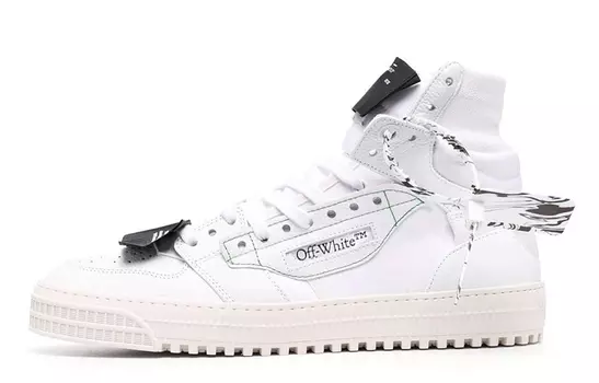 Кроссовки мужские Off-White, белый / черный / бежевый