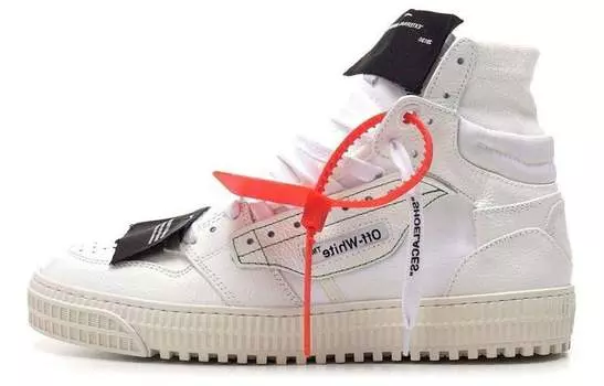 Кеды мужские Off-White Off-Court высокие, белый