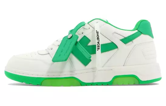 Кроссовки мужские Off-White Out Of Office, зеленый