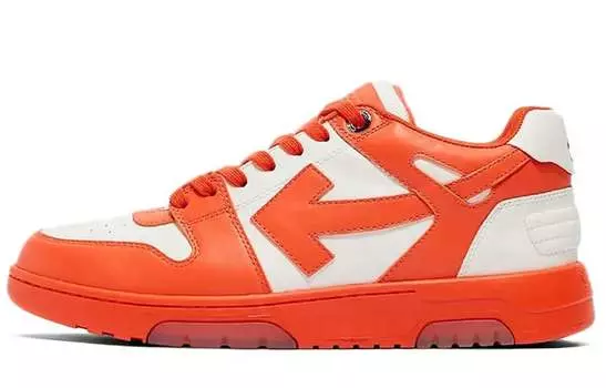 Кроссовки мужские Off-White Out Of Office, оранжевый / белый