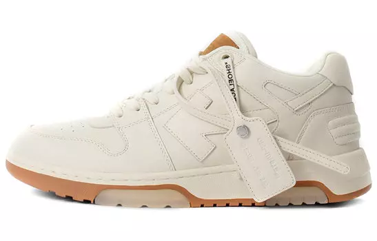 Кроссовки мужские Off-White Out Of Office, белый / оранжевый