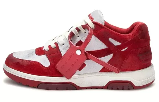 Кроссовки мужские Off-White Out Of Office, красный