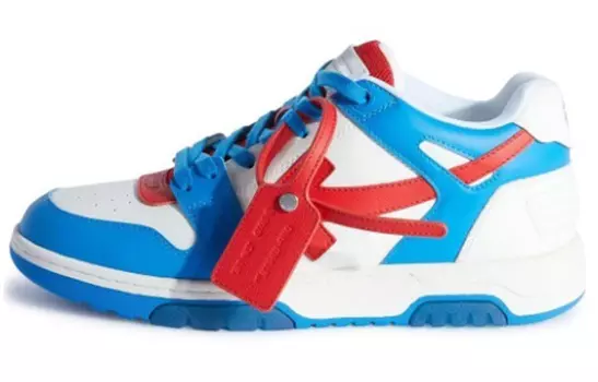 Кроссовки OFF-WHITE Out Of Office, голубой/белый