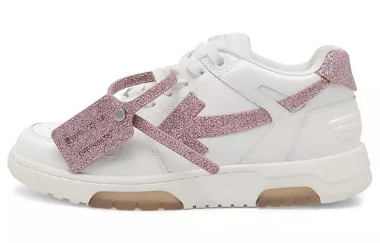 Кроссовки OFF-WHITE Out Of Office Low-Top Sneaker 'Pink White' Women's