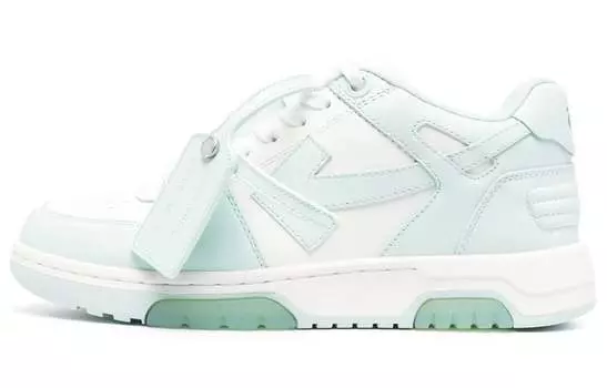 Кроссовки OFF-WHITE Out Of Office Low-Top Sneaker 'White Teal' Women's
