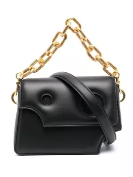 Off-White сумка на плечо Burrow, черный