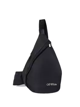 Off-White сумка Outdoor с ремешком на пятке, черный