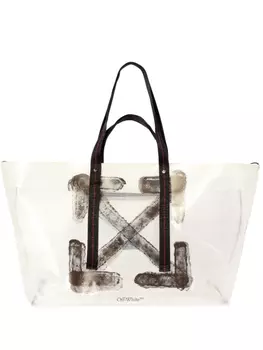Off-White сумка-тоут Heritage Day Off, белый