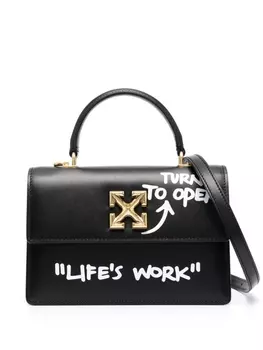 Off-White сумка-тоут Jitney 1.4, черный