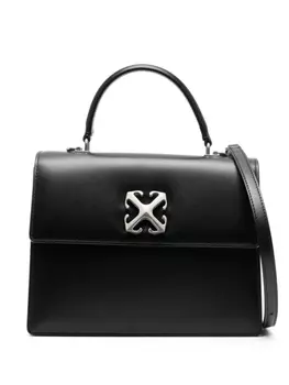 Off-White сумка-тоут Jitney с логотипом, черный