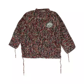 Off-White Свитер Climb Rope, Красный/Многоцветный