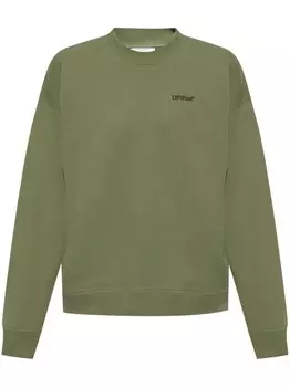Off-White толстовка с логотипом