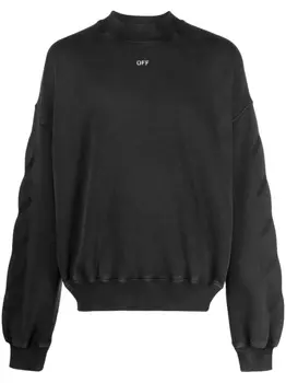 Off-White толстовка S.Matthew, черный