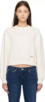 Off-White толстовка с вышивкой rag &bone Off-White rag & bone