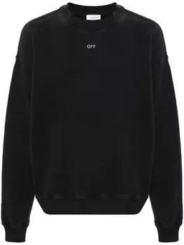 Off-White толстовка Stamp Mary, черный