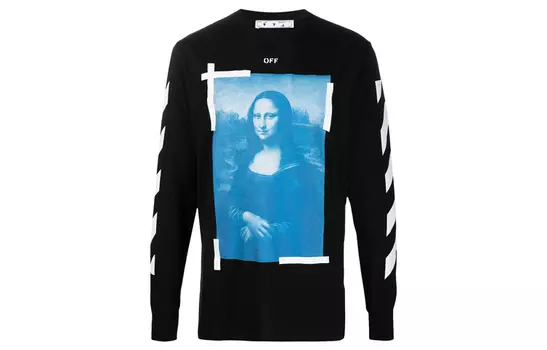 OFF-WHITE Толстовка унисекс, цвет Black