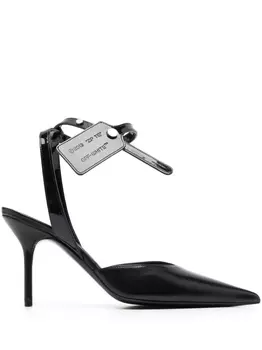 Off-White туфли Varnish 95, черный