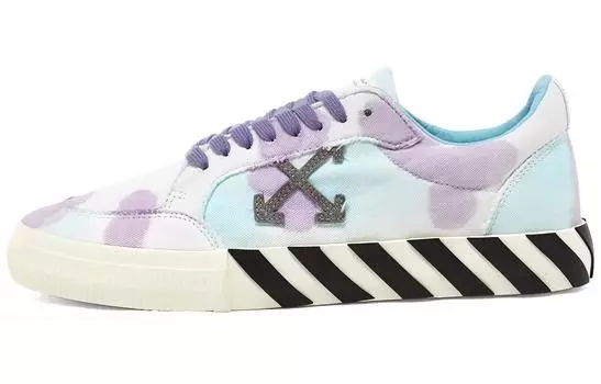 Кроссовки мужские Off-White, фиолетовый / белый