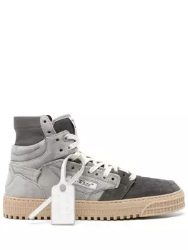Off-White высокие кроссовки 3.0 Off Court, серый