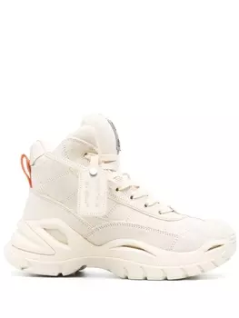 Off-White высокие кроссовки Hiker, нейтральный цвет