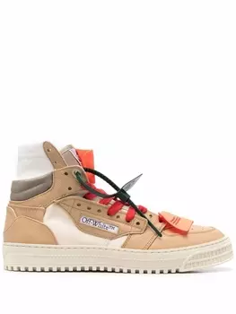 Off-White высокие кроссовки Off-Court 3.0, нейтральный цвет